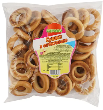 Сушки Здраво з фруктозою 300 г